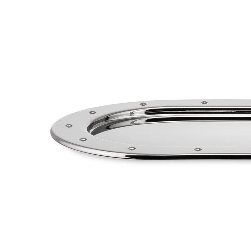 Alessi MG34 Decorative Small Tray, Silver - Image 3